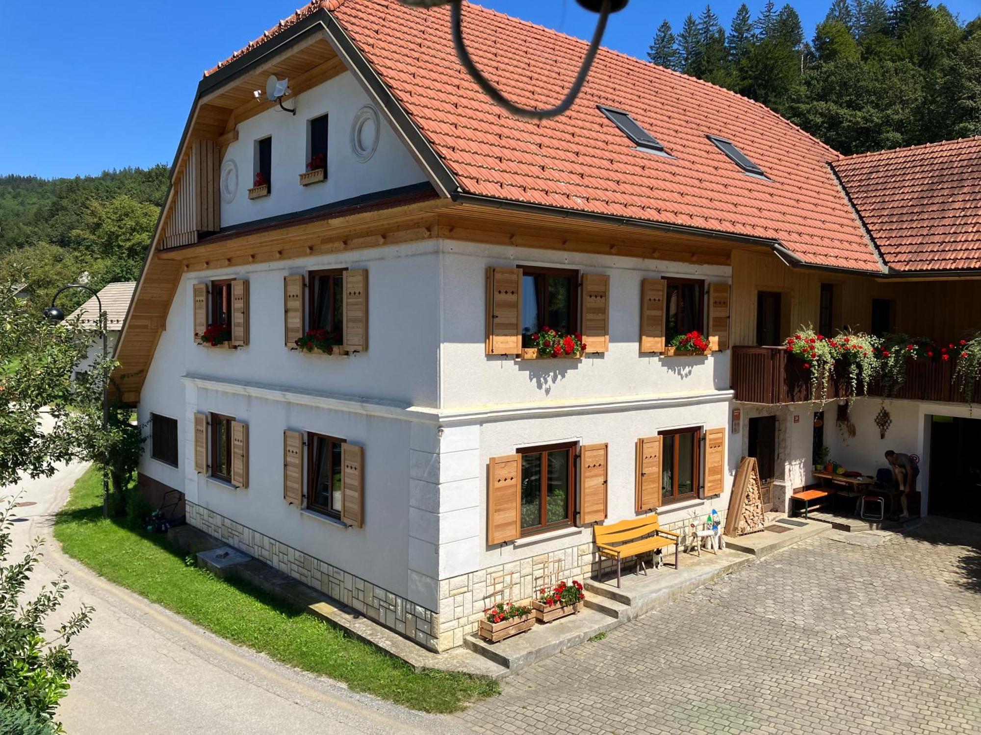 Apartments Pri Bostjanovcu Gorenja Vas  Exterior foto